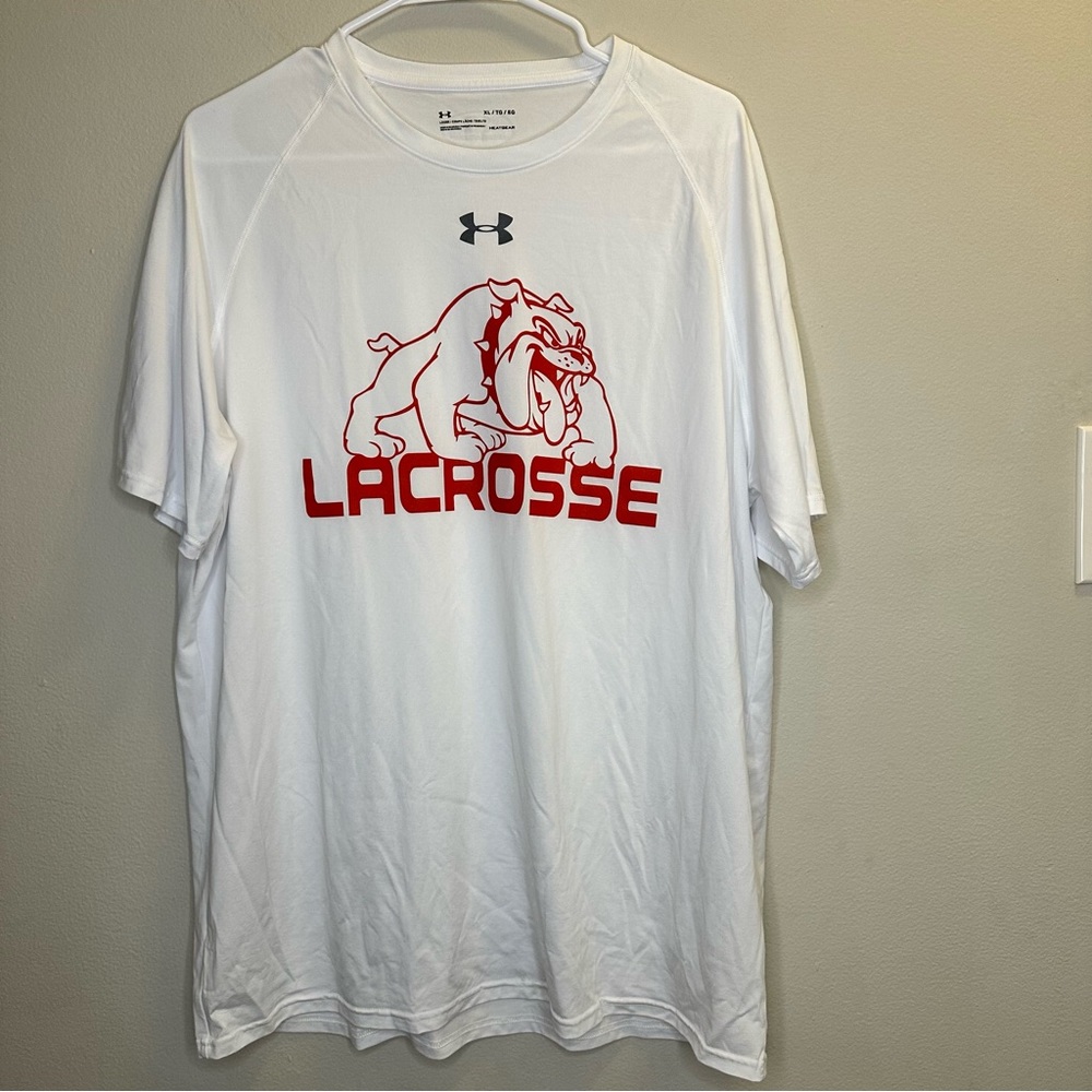 NWOT! Under Armour Mens T-Shirt Size Xl Heat Gear  White